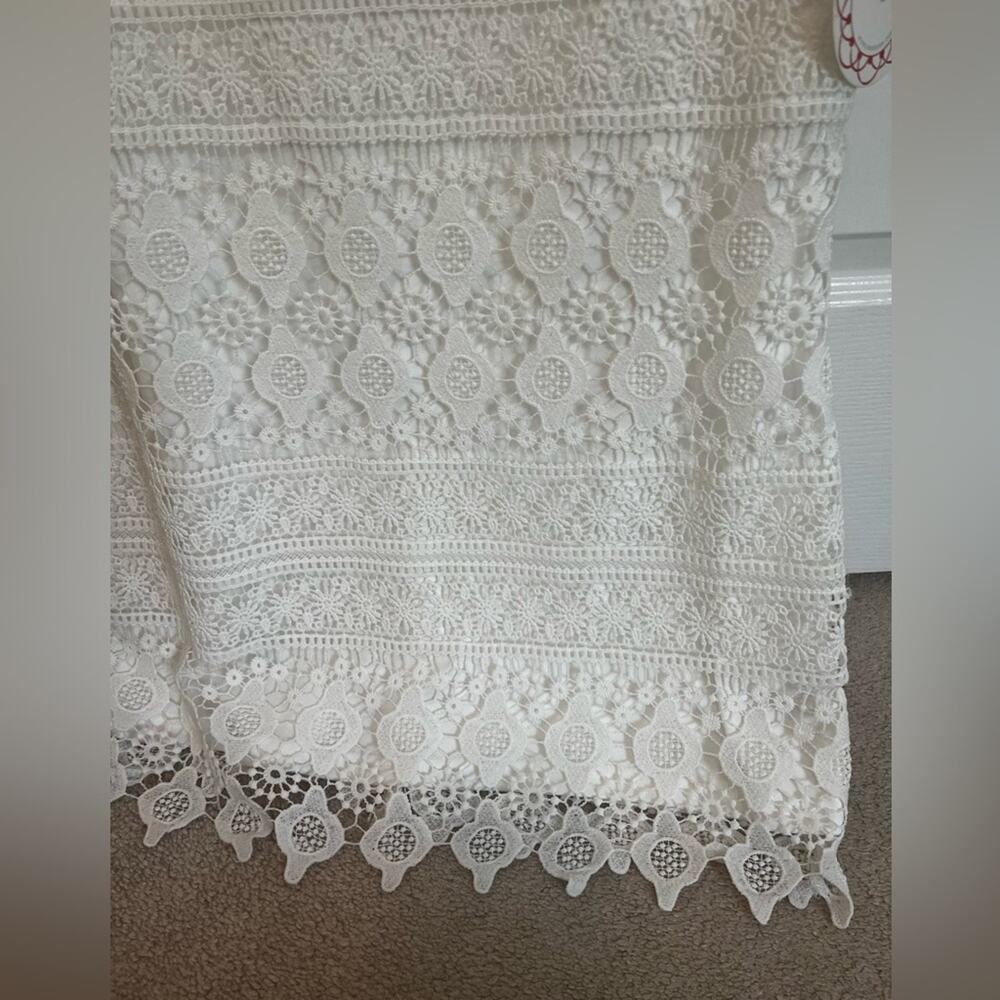 Umgee size small white lace dress - Picture 5 of 6